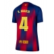 Barcelona Ronald Araujo #4 Replike Domaci Dres za Ženska 2025-26 Kratak Rukav